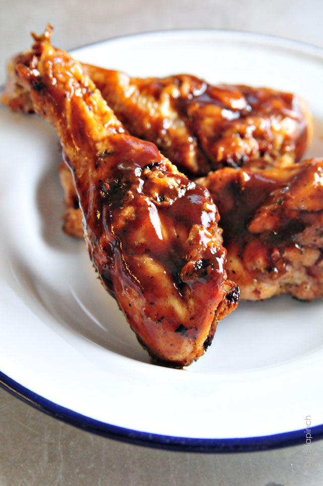 BBQ Chicken Legs | addapinch.com