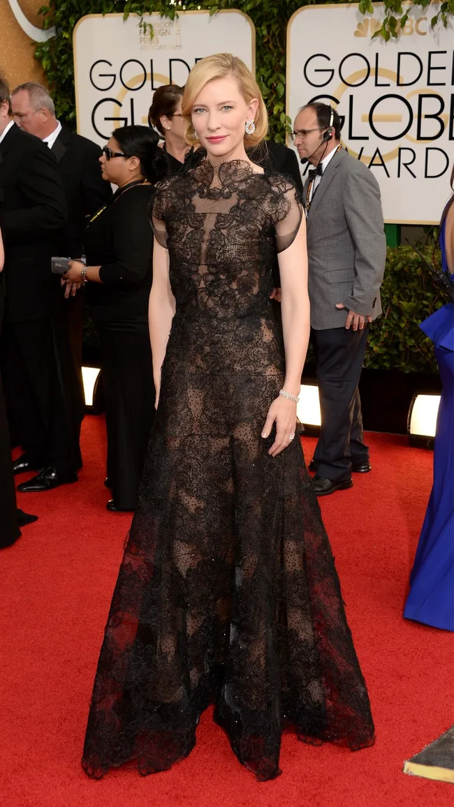 best-golden-globes-dresses-cate-blanchett black gown