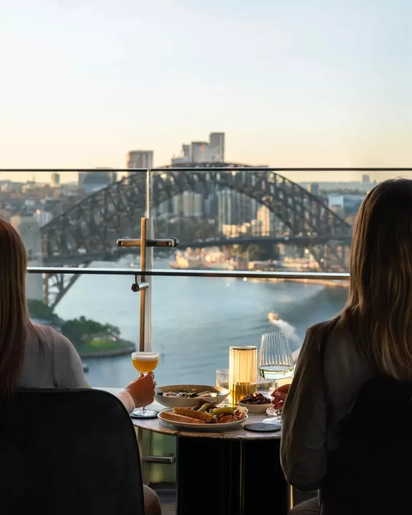 best hotel bars sydney aster rooftop view