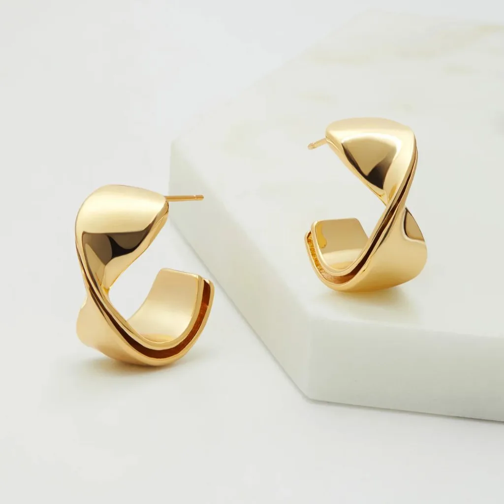 Zafino, Marnie Gold Hoops 