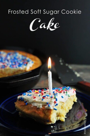 The frosted sugar cookies are so light and fluffy, it is hard to not call them cake! Topped with a delicious frosting, these lofthouse-style sugar cookies are always a hit!