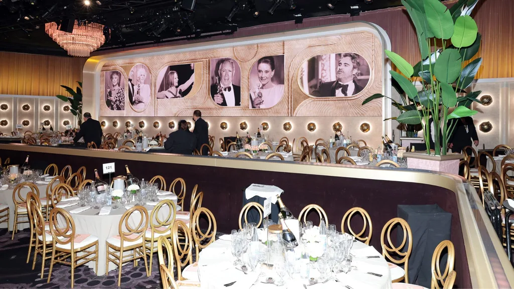 inside the golden globes 2023 seating plan