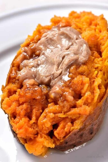 Instant Pot Sweet Potatoes Recipe - Cooking sweet potatoes in an Instant Pot or other electric pressure cooker makes cooking sweet potatoes so quick and easy! Perfect for enjoying as baked sweet potatoes as a side dish or for cooking to use in sweet potato casserole and so many other dishes! // addapinch.com