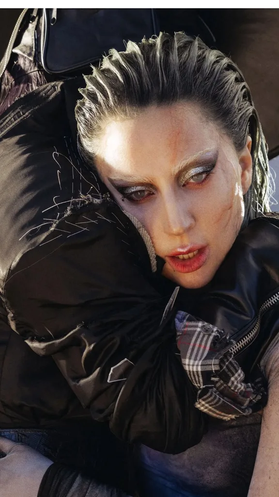 Lady Gaga in the 'Disease' music video 