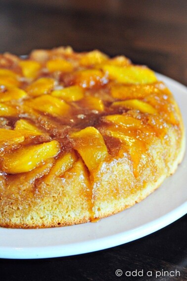 Nectarine Upside Down Cake Recipe