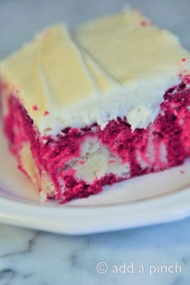 Red Velvet Marble Cake Recipe