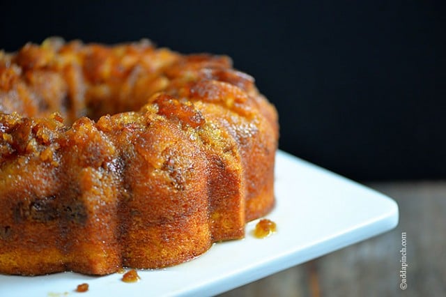 Rum Cake Recipe | ©addapinch.com