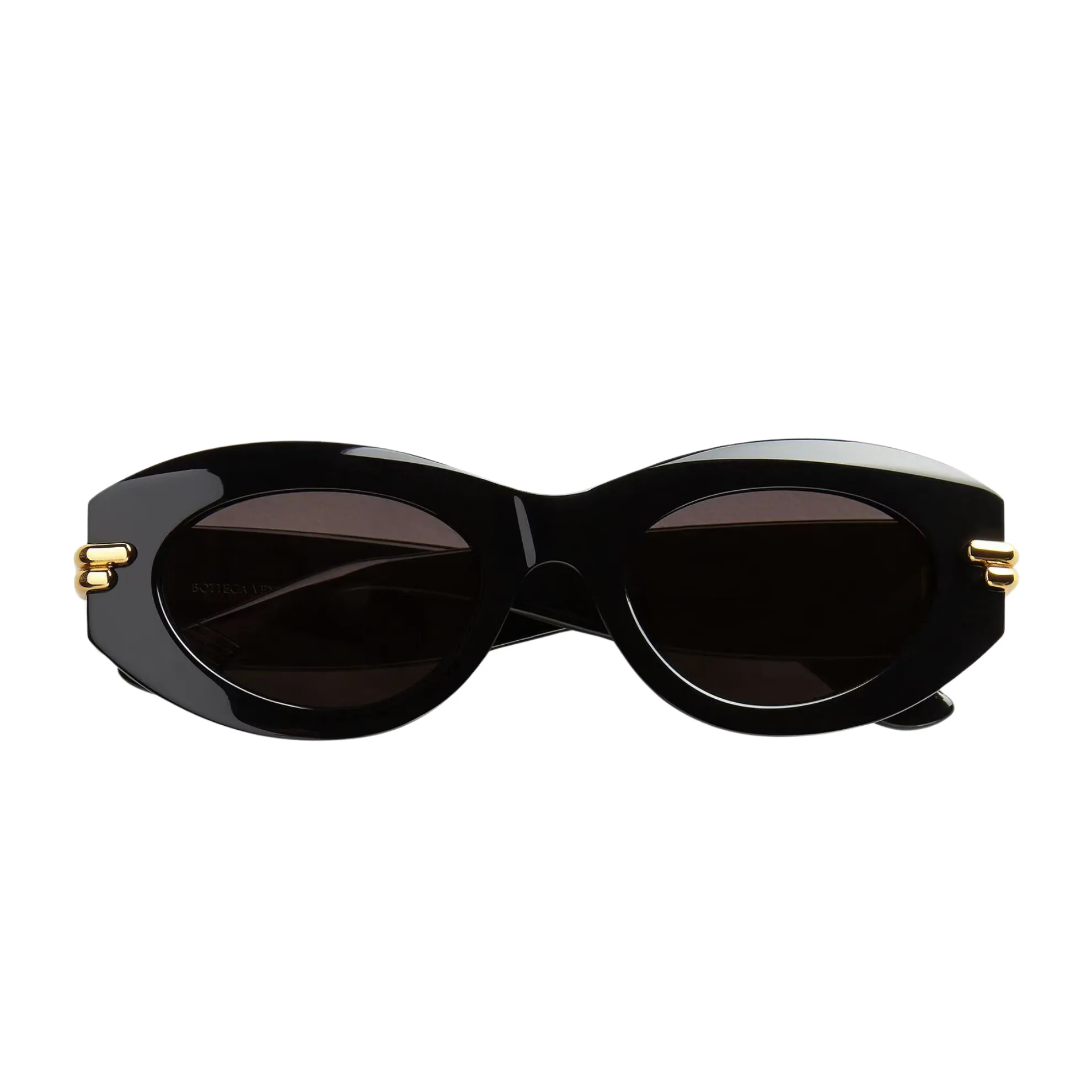 Bottega Veneta Mitre Oval Sunglasses