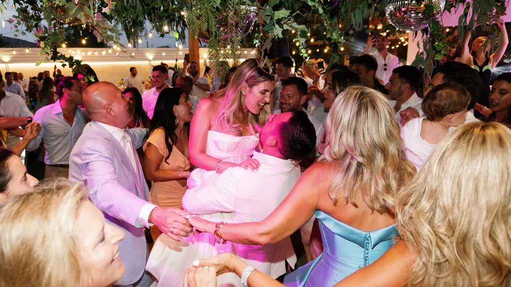 Girls With Gems CEO Lia Georgantis' wedding was a held in Athens.