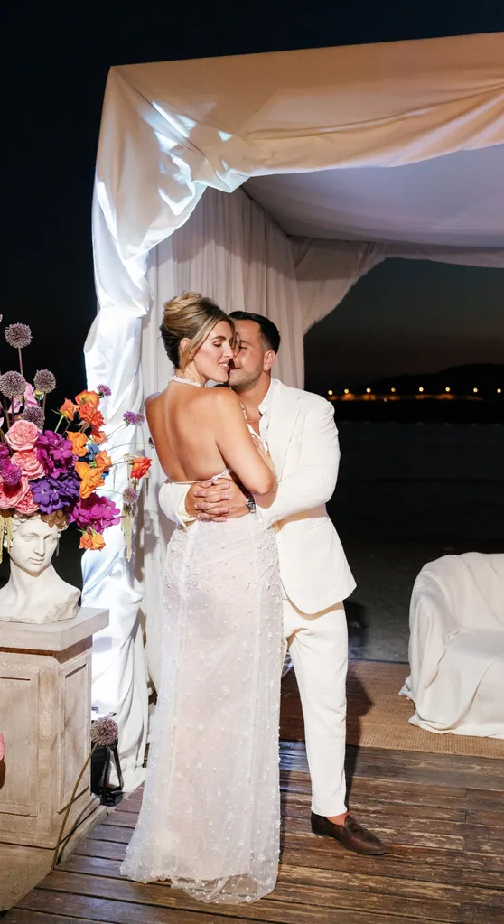 Girls With Gems CEO Lia Georgantis' wedding was a vibrant Greek affair.