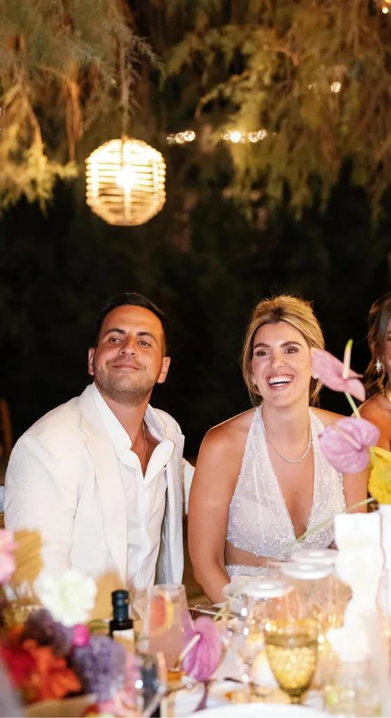 Girls With Gems CEO Lia Georgantis' wedding was a vibrant Greek affair.